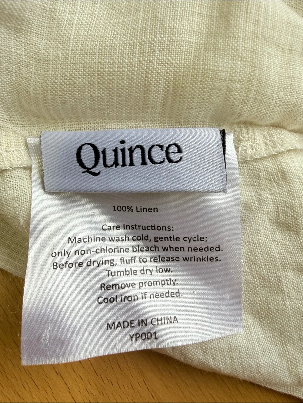 Quince 2 king size + 1 standard pillow cases